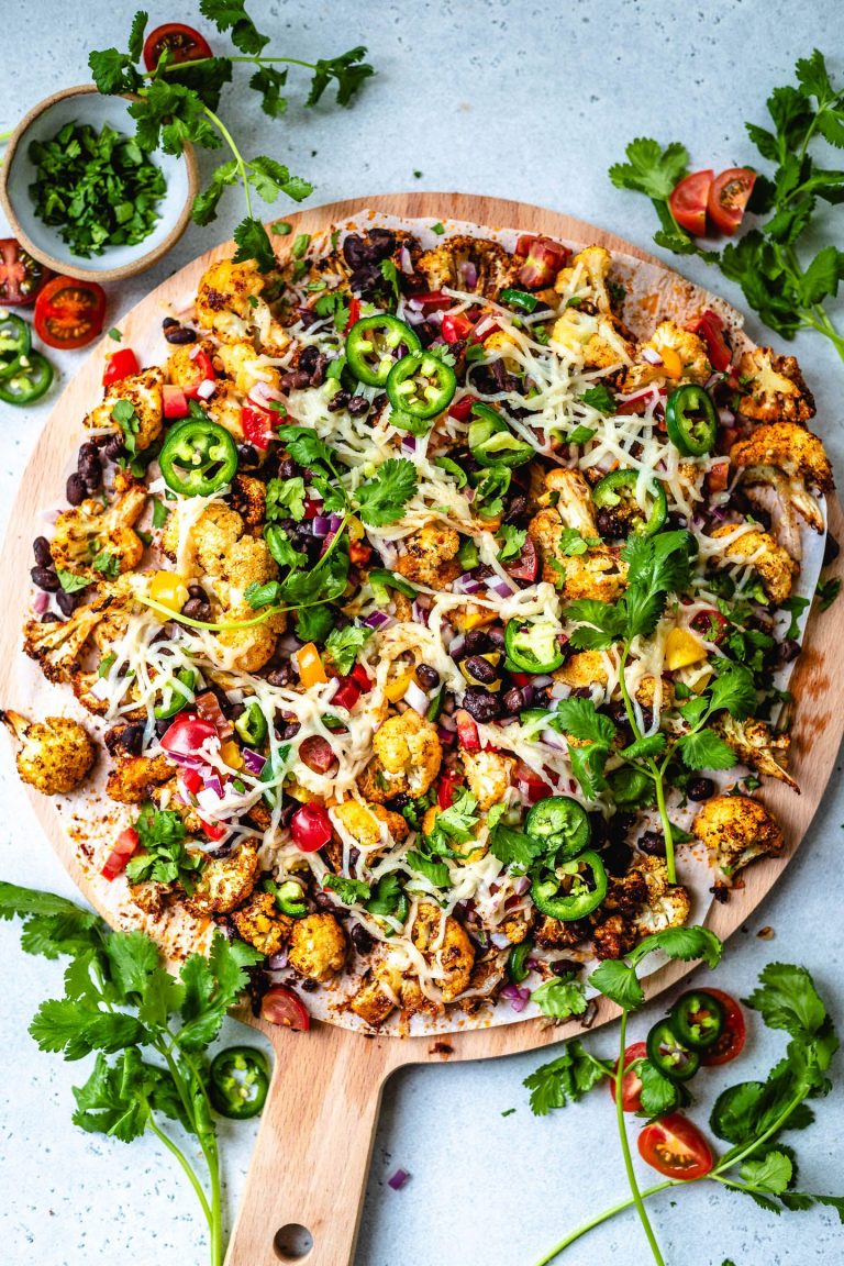 These Cauliflower Nachos Are a Healthy (Low-Carb) Spin on the Classic Recipe